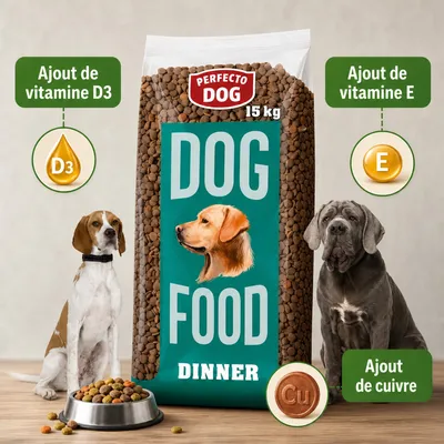 Boni-Shop Perfecto Dog Dinner croquettes pour chien adulte