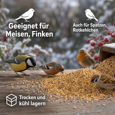 KLASEBO Wildvogelfutter Getreidemischung