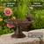 Esschert Design Abreuvoir à oiseaux sur pied en fonte, aspect ancien Esschert Design Abreuvoir à oiseaux sur pied en fonte, aspect ancien