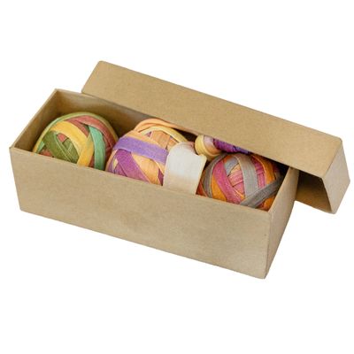 Canadian Cat Company Katzenspielzeug buntes Spielball-Trio