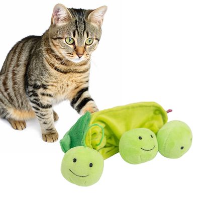 Canadian Cat Company Katzenspielzeug Erbsenschote Interaktives Spielzeug