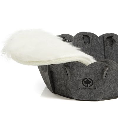 Canadian Cat Company Katzenbett FLOWER aus Filz
