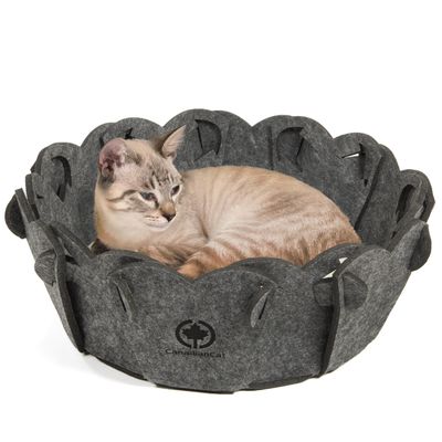 Canadian Cat Company Katzenbett FLOWER aus Filz