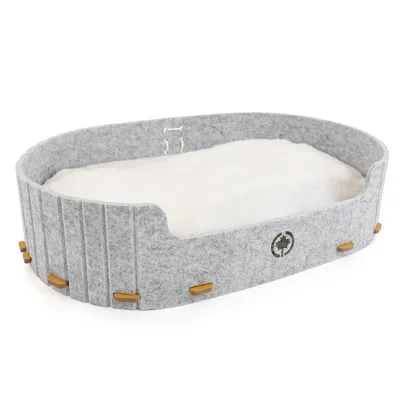 Canadian Cat Company Katzenbett SENNA aus Filz mit Kissen Canadian Cat Company Katzenbett SENNA aus Filz mit Kissen