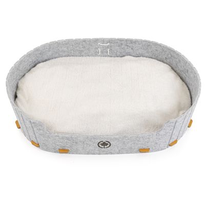 Canadian Cat Company Katzenbett SENNA aus Filz mit Kissen