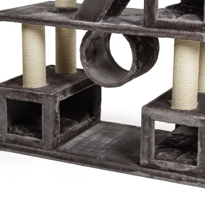 Canadian Cat Company Kratzbaum LOGAN Kletterparadies mit 5 Katzenhöhlen