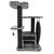 L 48 x B 68 x H 125 cm - grau