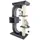 L 80 x B 45 x H 150 cm - grau