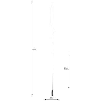 Canadian Cat Company Katzenangel stabile Teleskop-Spielangel bis zu 180 cm