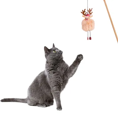 Canadian Cat Company Spielangel RUDOLPH Plüschbommel