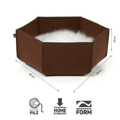 Canadian Cat Company Katzenbett Filzlounge AVA Gr. L