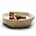 L 65 x B 65 x H 16 cm - beige