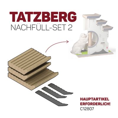 Canadian Cat Company Kratzmöbel CHÁTEAU TATZBERG Ersatzteil Kratzbrett