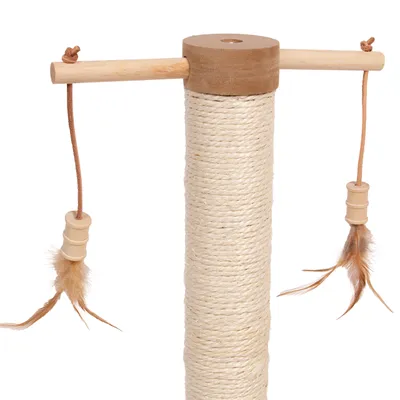 Canadian Cat Company Kratzstamm PLAYTOP Katzenspielplatz mit Spielschiene Canadian Cat Company Kratzstamm PLAYTOP Katzenspielplatz mit Spielschiene