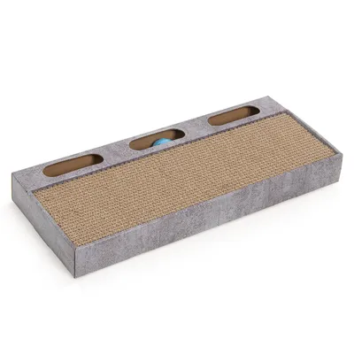 Canadian Cat Company Spielschiene mit Kratzpappe Ersatzkratzpappe Canadian Cat Company Spielschiene mit Kratzpappe Ersatzkratzpappe