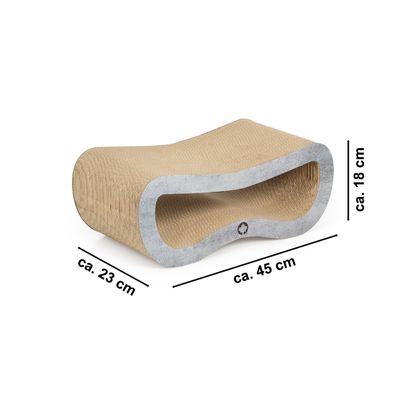 Canadian Cat Company Kratzbrett ORBIT SMALL Katzenmöbel betonoptik