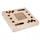 L 34 x B 34 x H 4 cm - beige