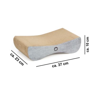 Canadian Cat Company Kratzbrett SATELLITE SMALL Katzenmöbel betonoptik
