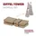 L 46 x B 33 x H 35 cm - Ersatzteile - beige