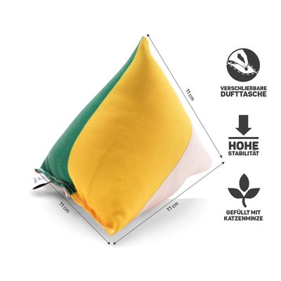 Canadian Cat Company Schmuse-Pyramide XL mit Katzenminze