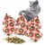 Canadian Cat Company Schmusekissen 6er-Set Katzenminze Pyramide XL Canadian Cat Company Schmusekissen 6er-Set Katzenminze Pyramide XL