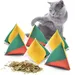 Canadian Cat Company Schmusekissen 6er-Set Katzenminze Pyramide XL