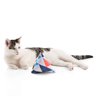 Canadian Cat Company Schmusekissen 6er-Set Katzenminze Pyramide XL