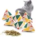 Canadian Cat Company Schmusekissen 6er-Set Katzenminze Pyramide XL