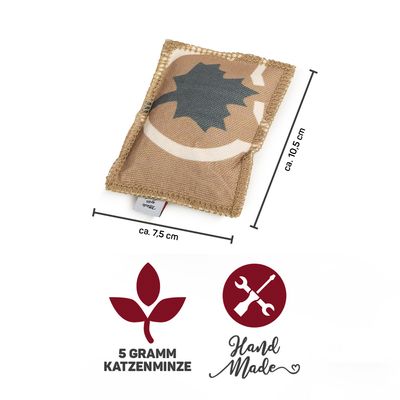 Canadian Cat Company Katzenkissen LOVE mit Katzenminze
