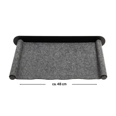 Canadian Cat Company Filz-Hängematte mit Metallhalterung Wandmontage