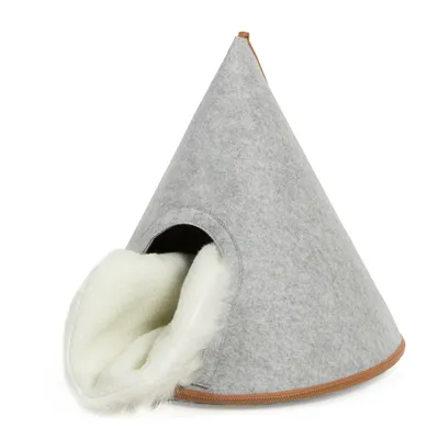 Canadian Cat Company Katzenhöhle CONE aus Filz inkl. Flauschkissen Canadian Cat Company Katzenhöhle CONE aus Filz inkl. Flauschkissen