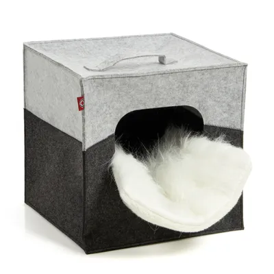 Canadian Cat Company FILZWÜRFEL aus Filz inkl. Flauschkissen Canadian Cat Company FILZWÜRFEL aus Filz inkl. Flauschkissen
