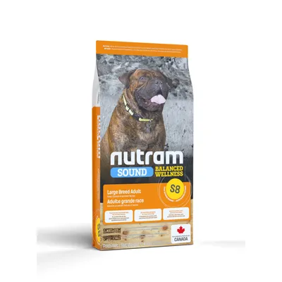 Nutram Croquettes Sound S8 Large Adult au poulet pour chien de grande race
