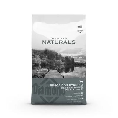 Diamond Naturals Croquettes Senior au poulet pour chien âgé
