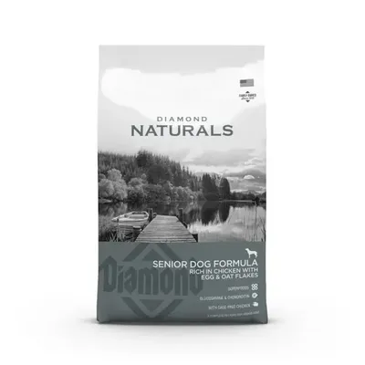 Diamond Naturals Croquettes Senior au poulet pour chien âgé Diamond Naturals Croquettes Senior au poulet pour chien âgé