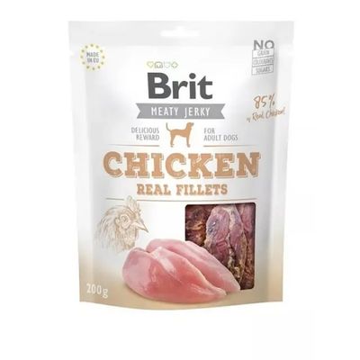Brit Jerky Friandises filets de poulet pour chien