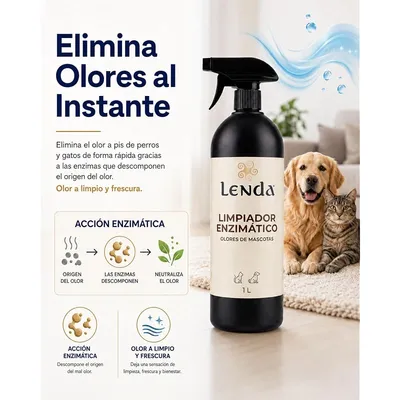 Lenda Spray Enzimático Eliminador de Olores