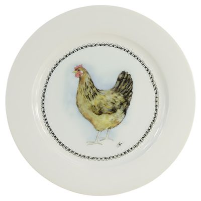 HofundZoo Frühstücksteller Huhn