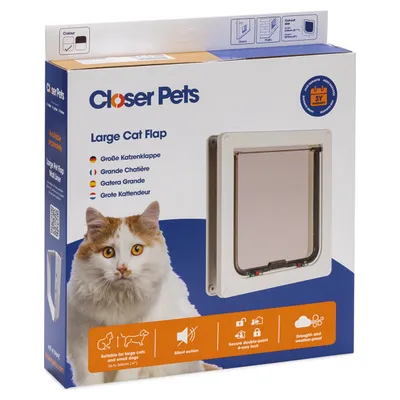 Cat Mate Katzentür groß 221W weiß Cat Mate Katzentür groß 221W weiß