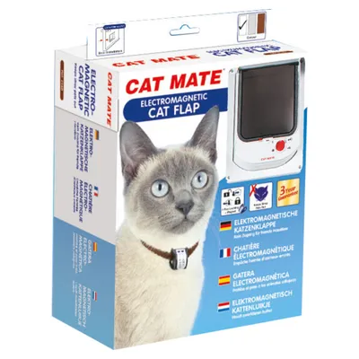 Cat Mate Katzentür elektromagnetisch 254 W weiß Cat Mate Katzentür elektromagnetisch 254 W weiß