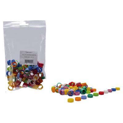 OLBA Vogelringe/Klickringe - 100er Pack