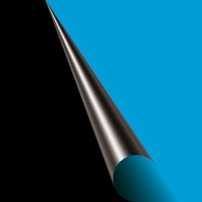 Aqua Della Fotorückwand schwarz/blau