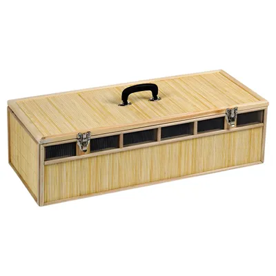 Natural Geflochtener Bambuskorb für Tauben Natural Geflochtener Bambuskorb für Tauben