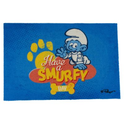 Duvo+ Bodenmatte "Die Schlümpfe" Babyschlümpf blau