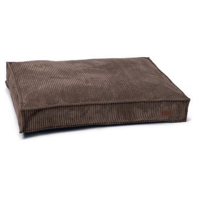 Designed by Lotte Hundekissen Ribbed braun