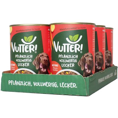 Vutter! Nassfutter wie Rind