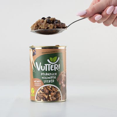 Vutter! Nassfutter wie Wild