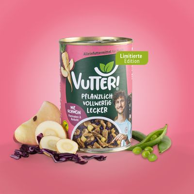 Vutter! Nassfutter wie Schwein