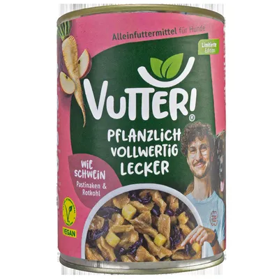 Vutter! Nassfutter wie Schwein Vutter! Nassfutter wie Schwein