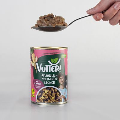 Vutter! Nassfutter wie Schwein